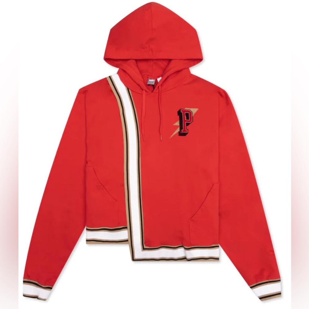 PUMA Red Wrap Hoodie Sz Women’s Large NEW NWT